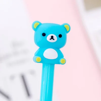 1pcs gel pens В виде животных, Очаровательная толстовка с капюшоном ручки канцелярские 0,5 мм Единорог гелевая студенческие ручки письменном виде гелевых ручек Роман каваи ручки канцелярские каваи школьные принадлежности - Цвет: 1pcs gel pens