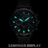 2022 New LIGE Blue Casual Mesh Belt Fashion Quartz Gold Watch Mens Watches Top Brand Luxury Waterproof Clock Relogio Masculino ► Photo 2/6