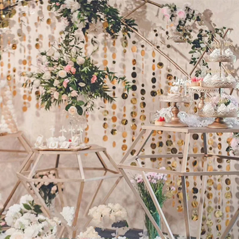 

7 piezas DIY lentejuelas decoración Interior cortinas fiesta Navidad boda suministros