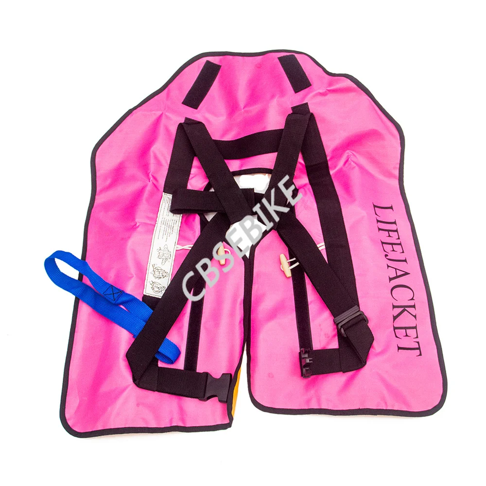Professional Life Jacket Swiming Fishing Life Vest Manual Inflatable Adult Swimwear Water Sports Swimming Survival Jacket