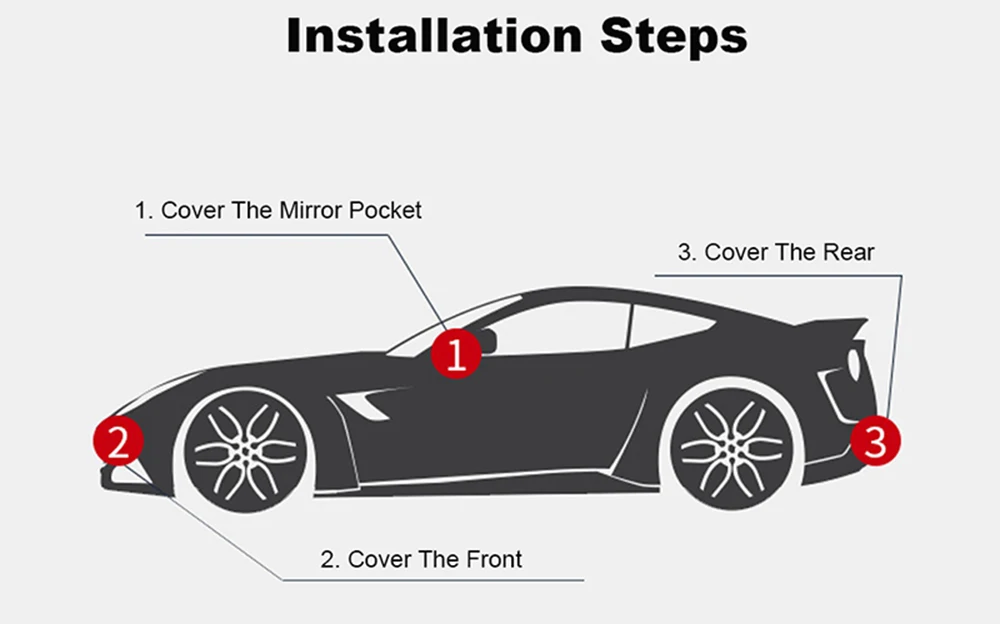 Universal Full Car Covers Outdoor Snow Resistant Sun Protection Cover for Toyota BMW Benz VW KIA MAZDA Peugeot