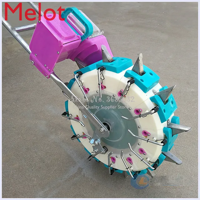 Ingyenes Állítható Csőr Mesterséges Vetőmag Ültetőgép/ Kézi Vetőgép/ Gép Dupla 12 Nyílás - Image 4