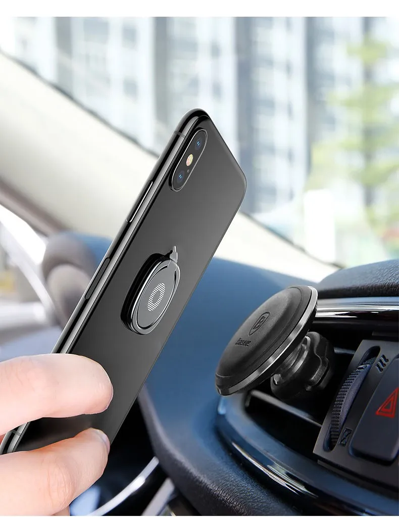 Держатель для телефона на палец подставка держатель смартфон Iphone 7 Xiaomi Mi8 Plus