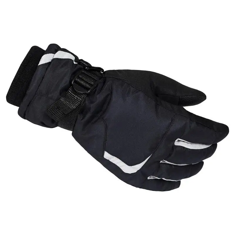 Waterproof Riding Fleece Gloves Men Cycling Skiing Thickened Warm Gloves