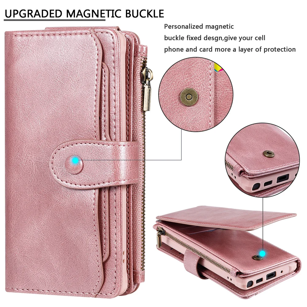 Luxury Detached Wallet For Samsung S20 Ultra Leather Flip Case For Samsung Galaxy S8 S9 S10 E 5G Note 8 9 10 + Plus Phone Cover Luxury Detached Wallet For Samsung S20 Ultra Leather Flip Case For Samsung Galaxy S8 S9 S10 E 5G Note 8 9 10 + Plus Phone Cover