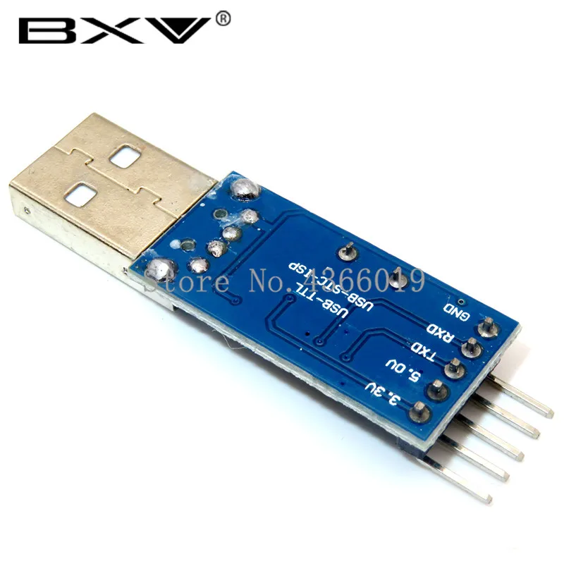 50 шт./лот PL2303 USB к RS232 ttl Модуль связи преобразователя с пыленепроницаемой крышкой PL2303HX