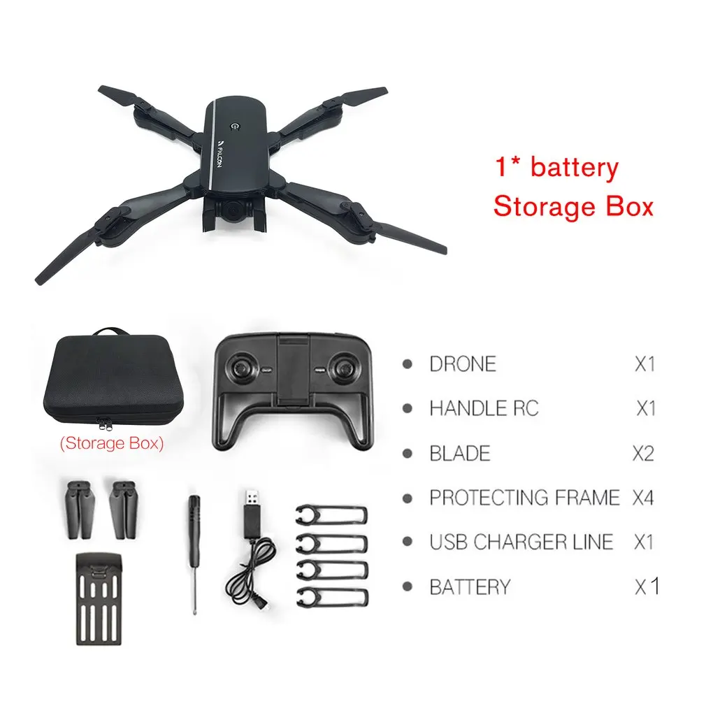 Black bag M1808 WiFi FPV Радиоуправляемый Дрон 4K камера Оптическое позиционирование потока HD Двойная камера антенна видео RC авиационный самолет детские игрушки - Цвет: Black bag