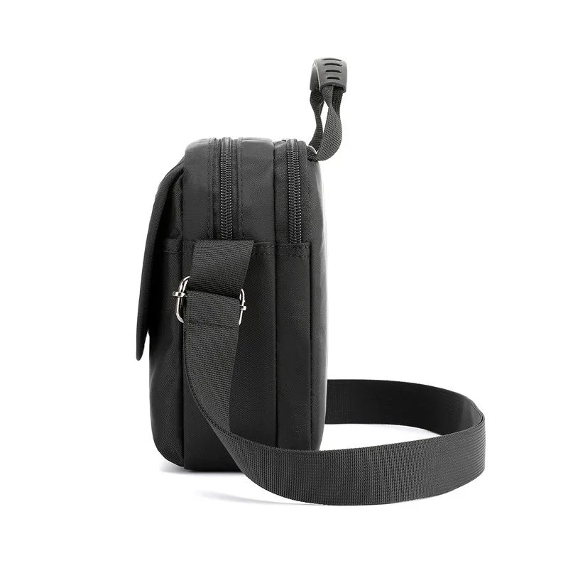 

Simple Trend Men's Bag Large Capacity Travel Commuter Bag Waterproof Nylon Bag Versatile Casual Shoulder Handbag