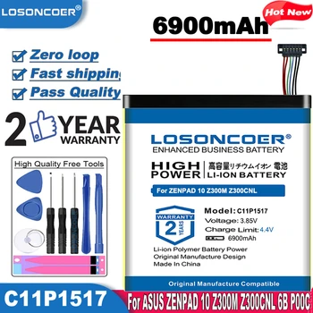 

New Arrivals 6900mAh C11P1517 Battery for ASUS ZENPAD 10 Z300M Z300CNL 6B P00C Battery