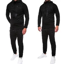 Брендовая мужская одежда, повседневные толстовки, пуловер, хлопковый мужской спортивный костюм, толстовки из двух частей+ штаны, спортивные рубашки, осенне-зимний комплект