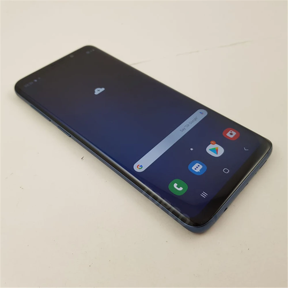 Мобильный телефон samsung Galaxy S9+ S9 Plus G9650, 64 ГБ, две sim-карты, Восьмиядерный процессор Snapdragon 845, 6,2 дюймов, двойной 12 МП ram, 6 ГБ rom, NFC