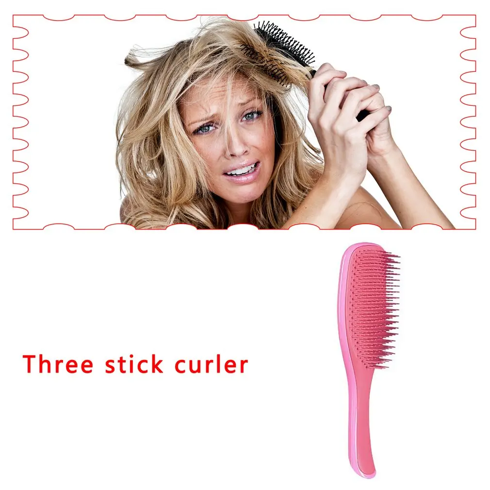 

Smart Long Handle Comb Wet And Dry Dual Use Comb Princess Comb Unicorn Smooth Hair Comb Anti-Static Brush