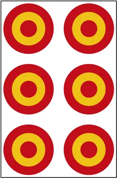 

Sticker Dartboard 6 pc. Spain dia 20mm/ud.