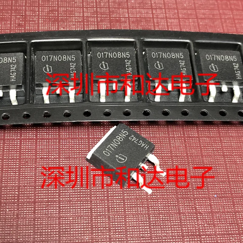 5 шт. 017N08N5 IPB017N08N5 TO-263-3