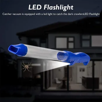 

Sucker Spider Vacuum LED Insect Suction Trap Catcher Fly Bugs Insect Killer Safety Repellent Insecticidal Bug Insect Trap