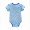 3PCS/Lot Baby Clothes Boy/Girl Baby Bodysuit Summer Clothes Solid Color Romper Soft Cotton Jumpsuit For Newborns Clothing 2021 5