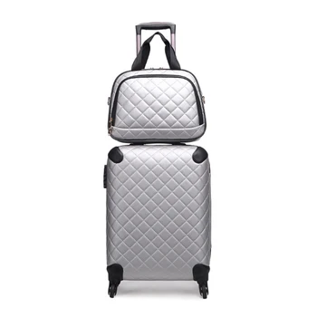 

New fashion travel luggage set with handbag 16/20/24/28 inch luxury trolley suitcase bag PU leather carry on box popular valise