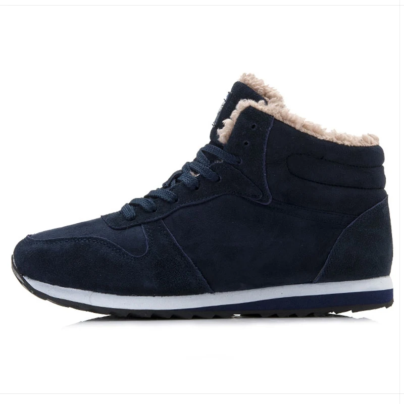 Men's Boots 2021 Winter Shoes Men's Lightweight Winter Sneakers Chaussure Homme Plus Size 35-48 Couple Shoes Snow Botas Hombre