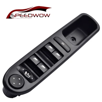 

SPEEDWOW Electric Power Master Power Window Switch Button Switch Control Panel For Peugeot 307 CC 2003-2008 307 SW 2002-2014