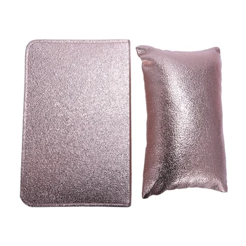 

Professional Nail Pillow Cushion Holder Soft Pu Leather Hand Arm Rest Set Nail Art Salon Manicure Tool