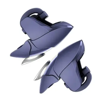 

Blue Shark Mobile Gamepad Joystick for PUBG Mobile Gaming Trigger Fire Button B85B