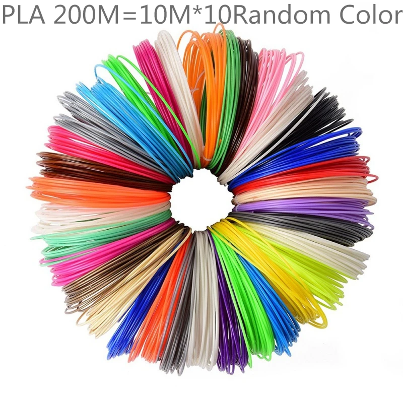 filament polycarbonate 10Meter 1.75mm  PLA  3d Printer Pen Filament 100Meter or 200M 3d Refill 3d handle plastic for 3D Pen school drawing supplies 3d printing plastic 3D Printing Materials