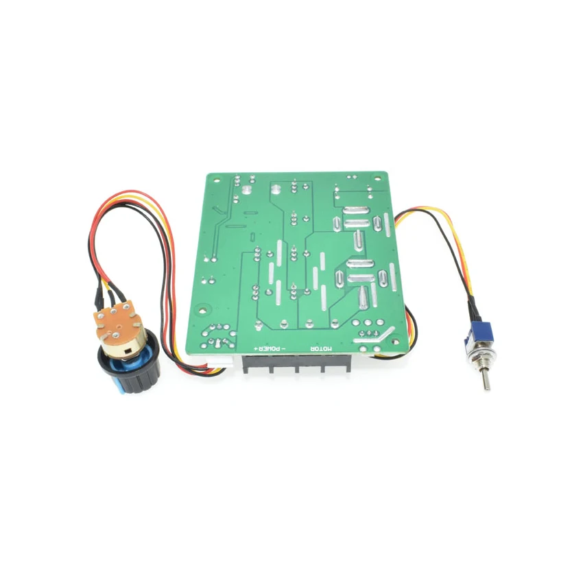 Регулятор скорости двигателя 12V 24V 48V 40A регулятор оборотов, предохранительная защита тока, 775 мотор с постоянным магнитом DC щетка редуктор