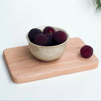 

Solid Wood Logs Solid Chopping Board/Cutting Board Food Supplement Board Snack Board Paint-F