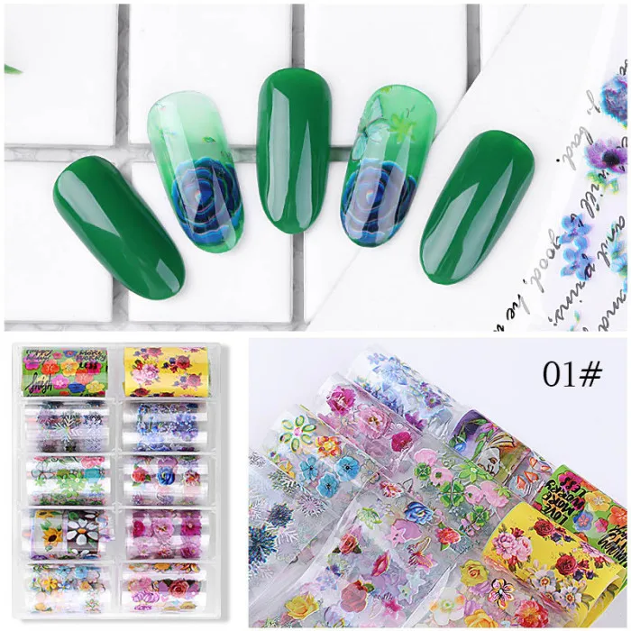 Women Nail Art Star Transfer Sticker DIY Manicure Nail Decal Accessories HJL2019
