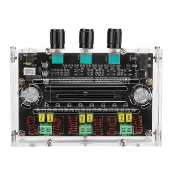

Professional Large Power High Efficiency Adjustable Voice 2.1 Sound Channel Digital Power Amplifier Board 80W+80W+100W Hot