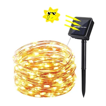 

5m / 10m / 20m / 30m LED Outdoor Solar Light LED String Light Fairytale Holiday Christmas Party Garland Garden Waterproof Light