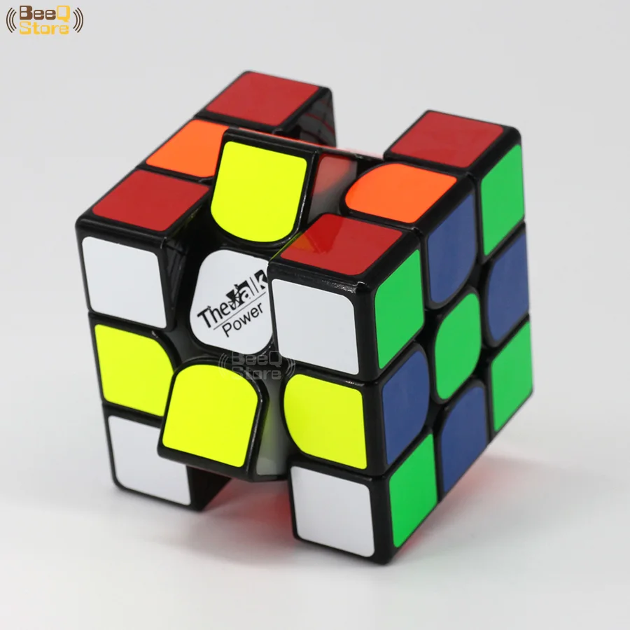 Волшебный куб Qiyi Mofangge Valk3 Power M магнитный 3x3x3 Magico Cubo черная игра головоломка без