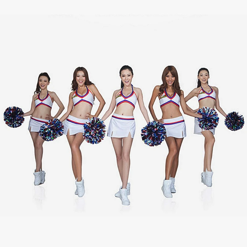 Ручной Pom Poms Cheerleader Cheer Dance Party Football Club Decor|Помпоны| |