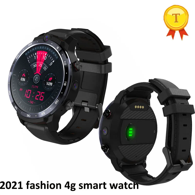 4G Smart Watch Uomo 4Gb 64Gb 8Mp Fotocamera Sistema Android Orologio Telefono Wifi Gps Smartwatch 2021 Per Smartphone Android Ios