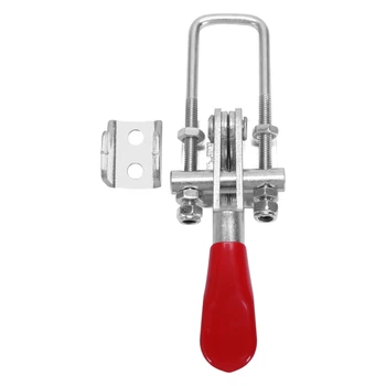 

SODIAL(R) 163Kg 359 Lbs Holding Capacity Metal Latch Action Push Pull Toggle Clamp