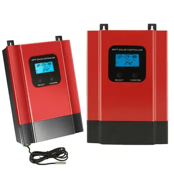 

MPPT Solar Controller 40A 60A 48V/36V Solar Charger 24V/12V Battery Charge Max 150VDC Input Auto Back-light LCD^