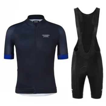 

2019 Team PNS Summer Men's Short Sleeve Cycling Jersey Set Quick Dry Bicycle MTB Bike Clothing Sleeves With Silicone Non-slip