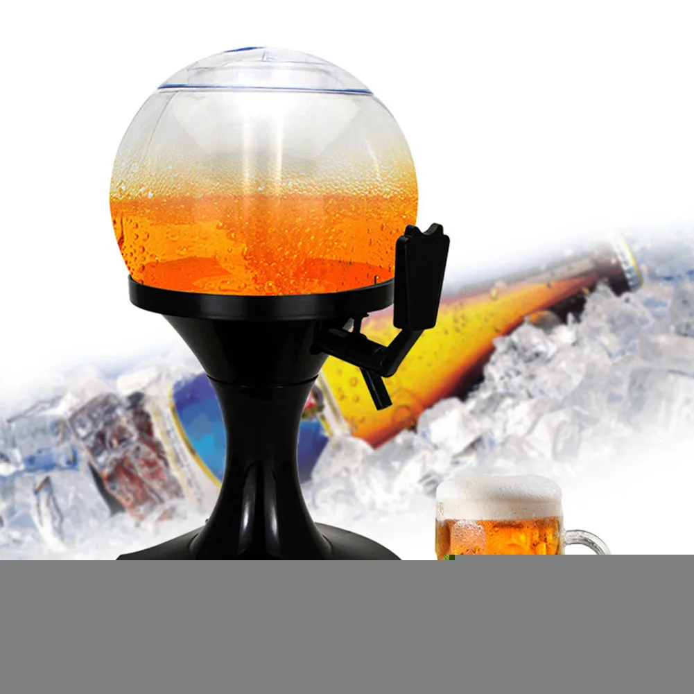 3.5L Pourer Диспенсер для напитков, инструмент, Шариковая форма, пластиковая практичная машина для льда, контейнер для холодного черновика, прочная пивная башня, бар