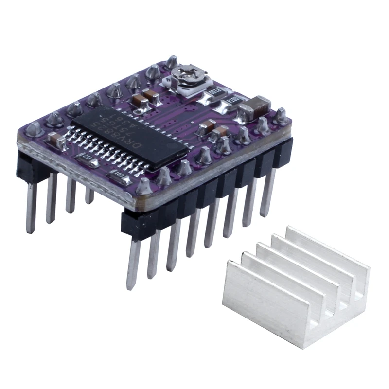 5x DRV8825 шаговый двигатель драйвер модуль для 3D принтера Reprap RP A4988 фиолетовый |