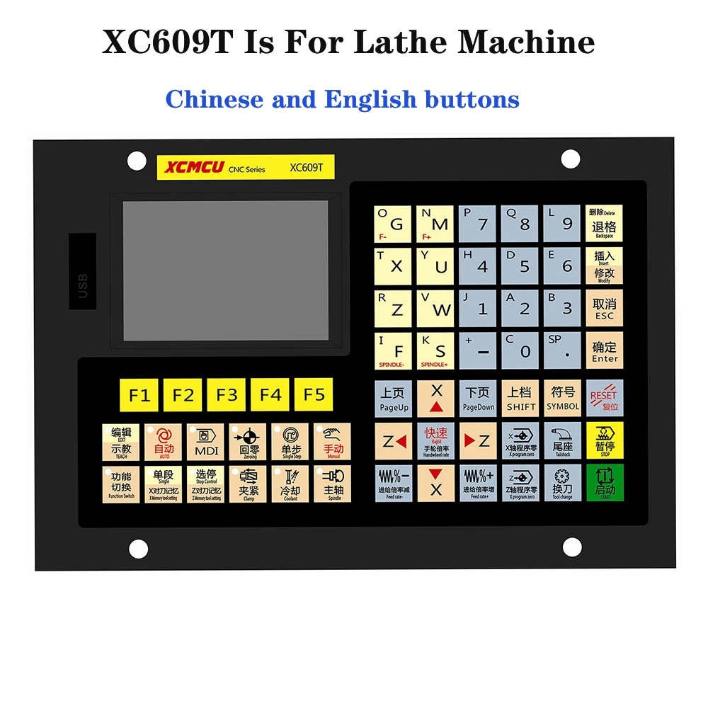 Maxgeek 1/2/3/5/6 Axis CNC Control ler система управления для машин XC609MF XC609T многофункциональная G