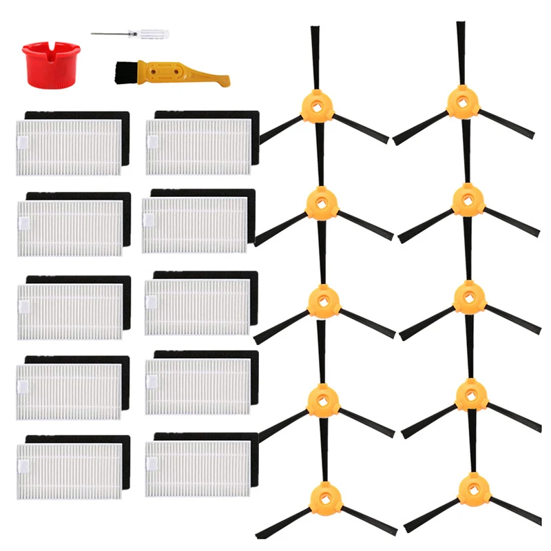 

15Pcs Accessory Kit Compatible for Ecovacs Deebot N79S Deebot N79 Robotic Vacuum