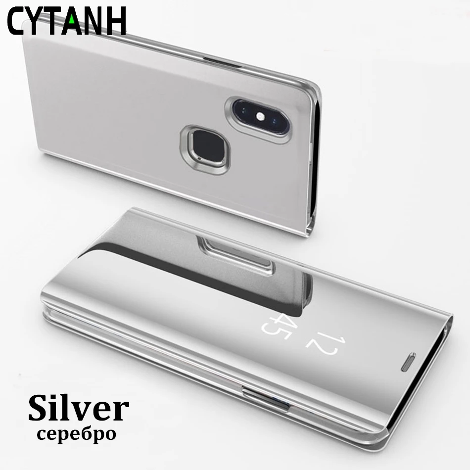 Смарт mi rror флип чехол для Xiao mi Red mi 6A 7A 5 Plus mi 9T Pro 9 8 SE A1 A2 S2 K20 Pro кожаный чехол для 4X Note 8 7 5 6 5A