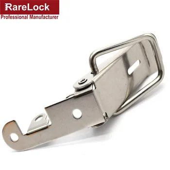 

Rarelock Stainless Hasp Lock Spring Loaded Toggle Latch Catch Chests Cases Window Cabinet Locks MMS271-4 ff