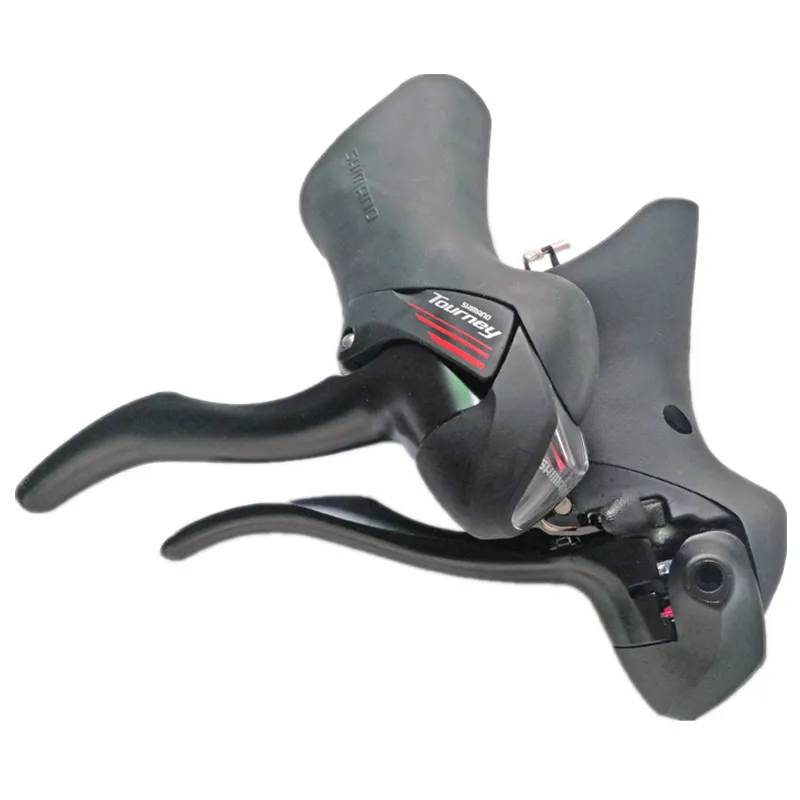 SHIMANO Tourney ST-A070 road cyclist переменная Передняя передача 2*7 Скорость черный с сдвижной линией