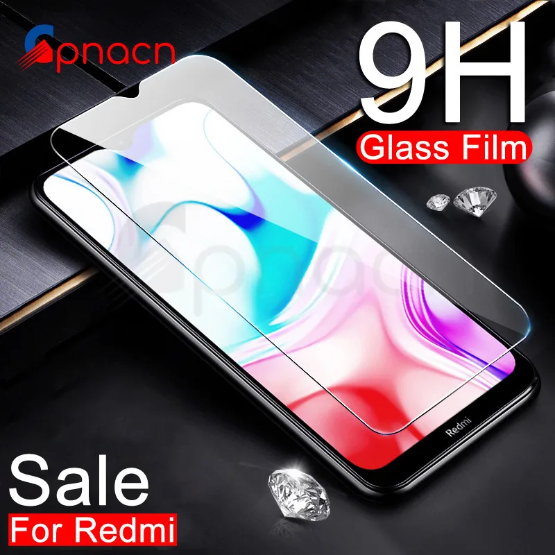 

9H Tempered Glass on the For Xiaomi Redmi 8 8A 7 7A 6A Go Screen Protector For Redmi 6 K20 Note 8 7 6 Pro Protective Glass Film