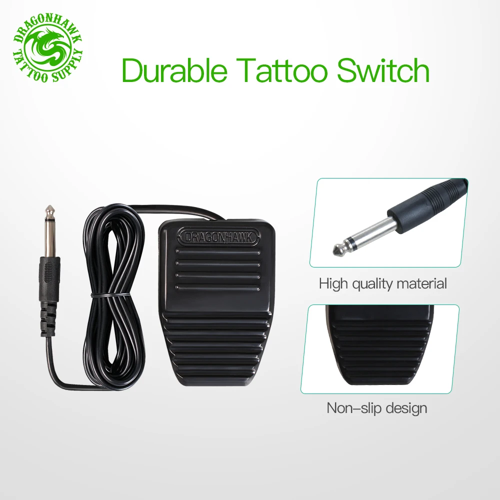  Professional Tattoo Machine Rotating Pen Tattoo Pen Portable Power Mini Pedal Tattoo Beginner Suppl