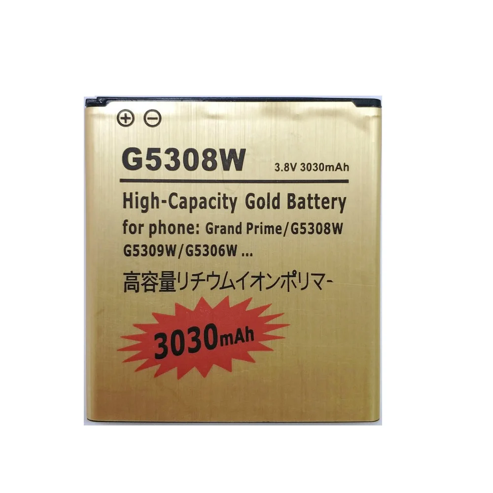 Новый аккумулятор для Samsung Galaxy Grand Prime J3 2016 G5308W G530 G530F G530FZ G530H G531h G531F G513M 3030 мАч 2 шт. |