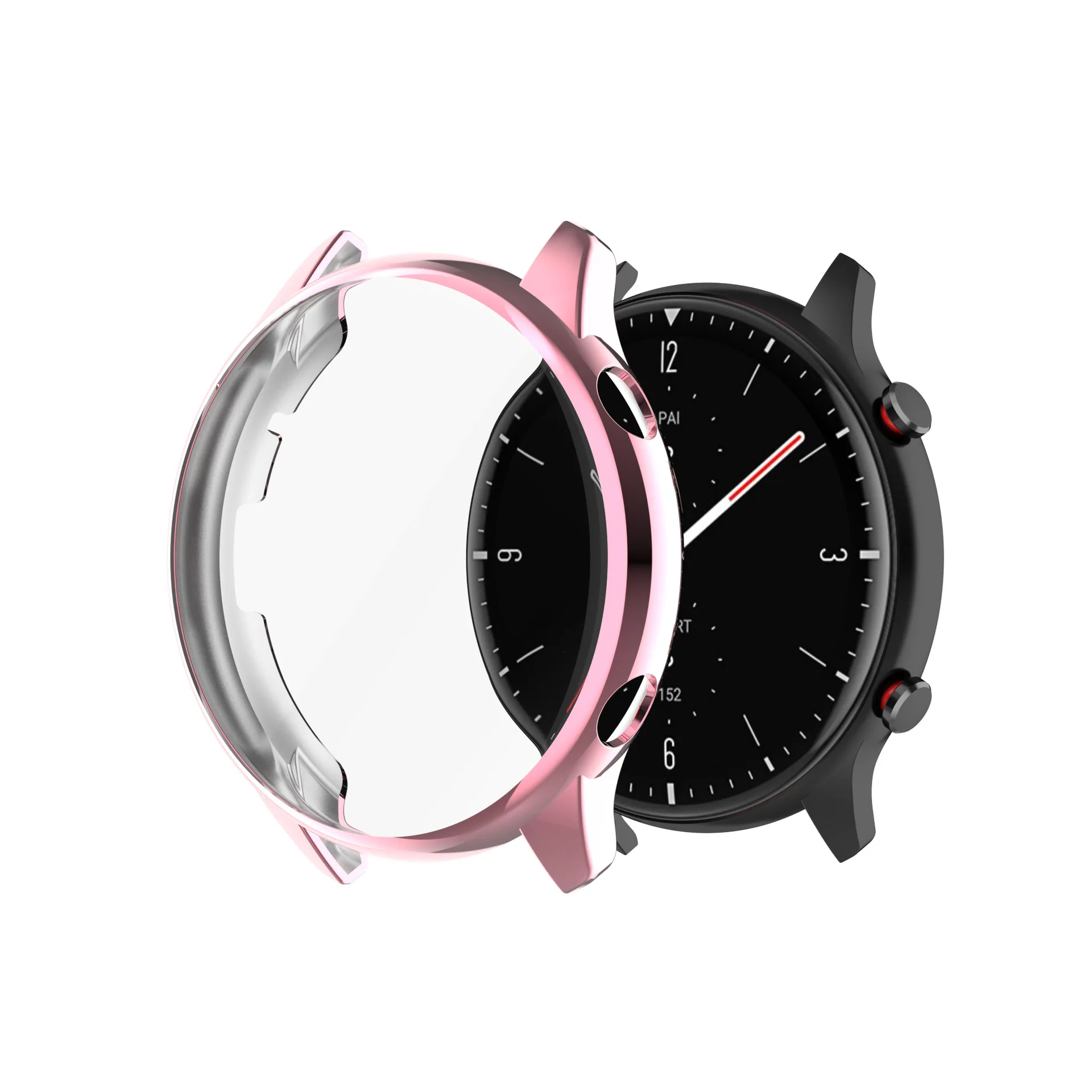 

10 pcs/pack, Full Protective Case for Amazfit GTR 2(A1951) ,Soft TPU Protective Bumper Cases Watch Accessories