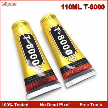 

110ML T8000 Clear Glue Mobile phone touch screen Superglue Repair point diamond jewelry DIY Glue T-8000 adhesive Screen glue