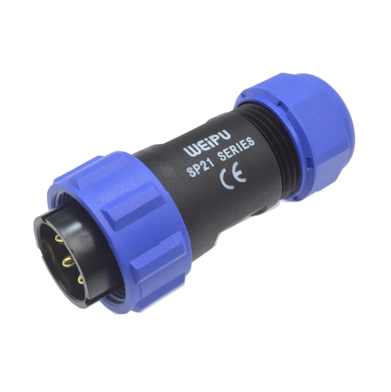 Фланцевый соединитель SP2110/P * SP2113/S *|4 pin cable connector|cable 4 pincap connector |